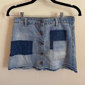 Lucky Brand Aubrey Jean Skirt